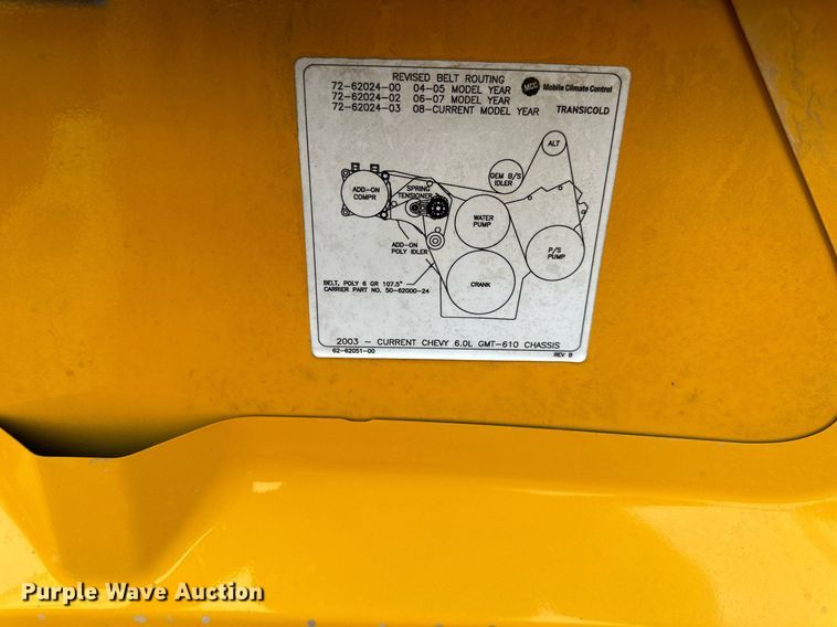 image for item DW2883 2016 Chevrolet Express 4500  school bus