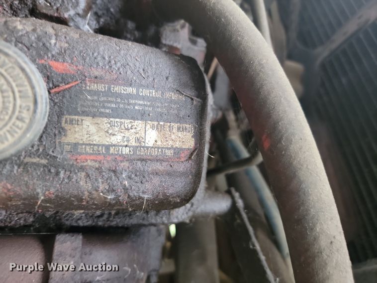 image for item JG9696 1975  Chevrolet CE619  dump flatbed truck