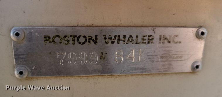 image for item JG9700 Boston Whaler  boat