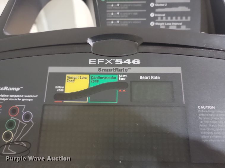 image for item JG9714 Precor EFX546  elliptical