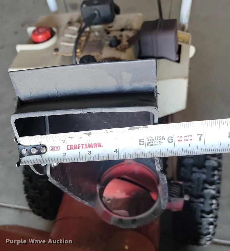 image for item JG9723 Snapper 8242  snow blower