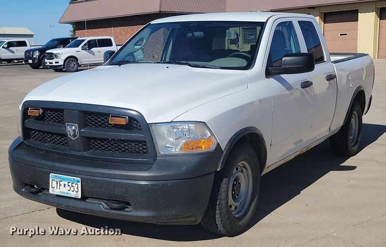 image for item JG9758 2012 Dodge Ram 1500  Quad Cab pickup truck