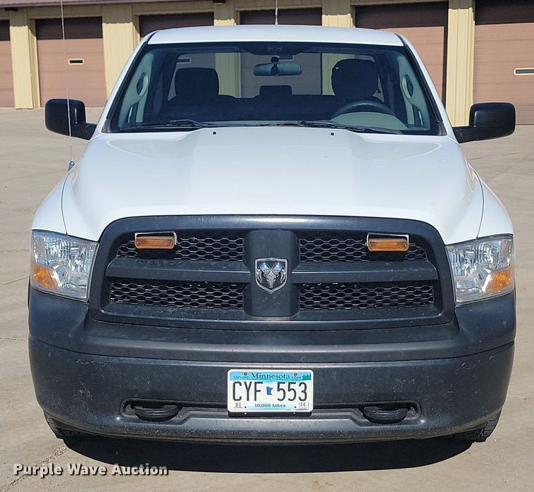 image for item JG9758 2012 Dodge Ram 1500  Quad Cab pickup truck