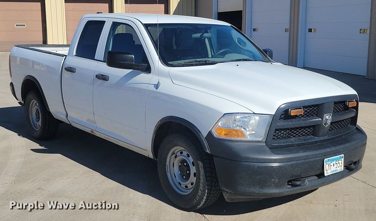 image for item JG9758 2012 Dodge Ram 1500  Quad Cab pickup truck