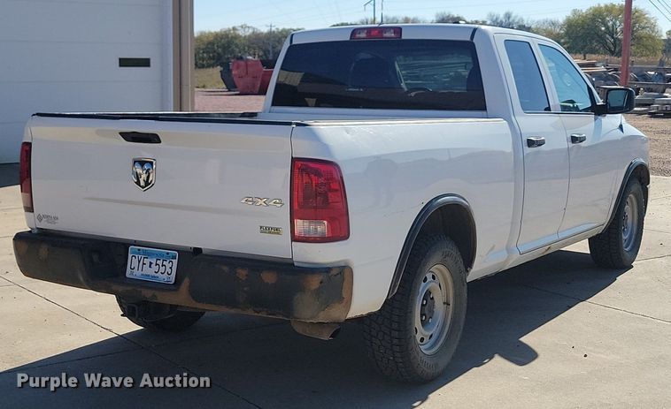 image for item JG9758 2012 Dodge Ram 1500  Quad Cab pickup truck