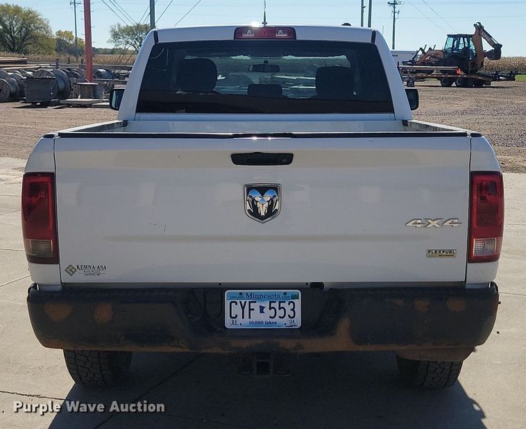 image for item JG9758 2012 Dodge Ram 1500  Quad Cab pickup truck