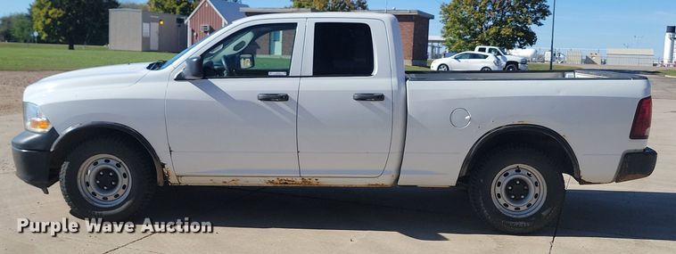 image for item JG9758 2012 Dodge Ram 1500  Quad Cab pickup truck