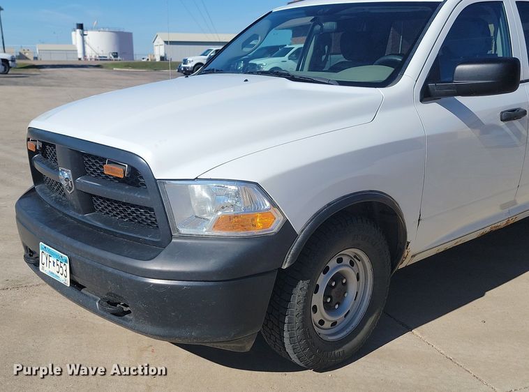 image for item JG9758 2012 Dodge Ram 1500  Quad Cab pickup truck