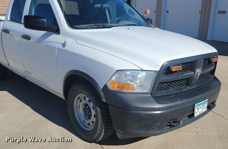 image for item JG9758 2012 Dodge Ram 1500  Quad Cab pickup truck