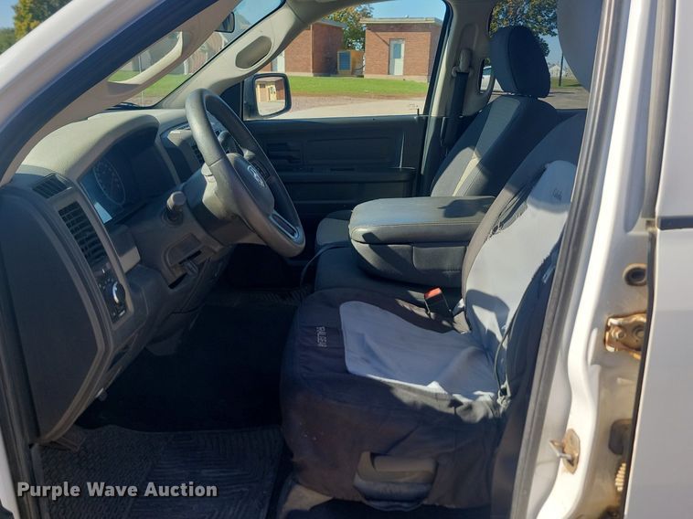 image for item JG9758 2012 Dodge Ram 1500  Quad Cab pickup truck