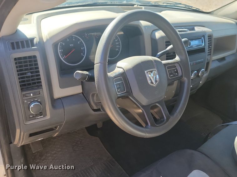 image for item JG9758 2012 Dodge Ram 1500  Quad Cab pickup truck