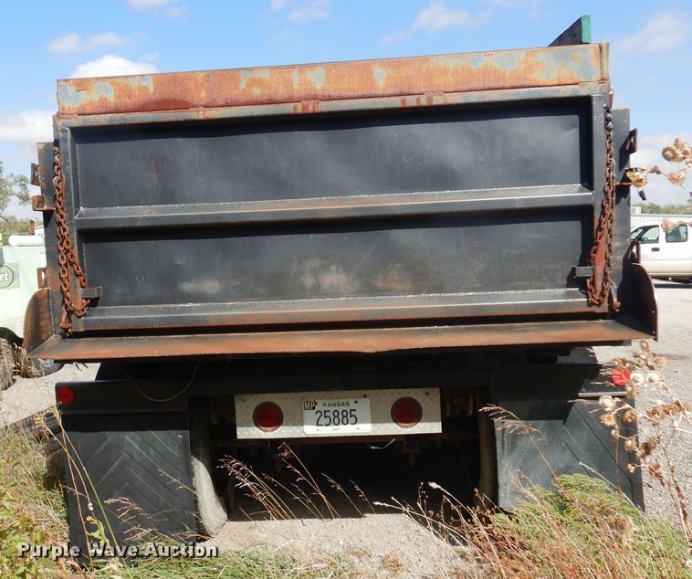 image for item KD9186 1994 Shop built  end dump pup trailer