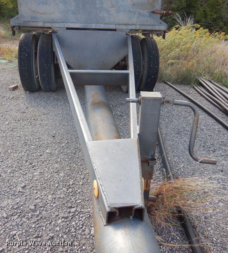 image for item KD9186 1994 Shop built  end dump pup trailer