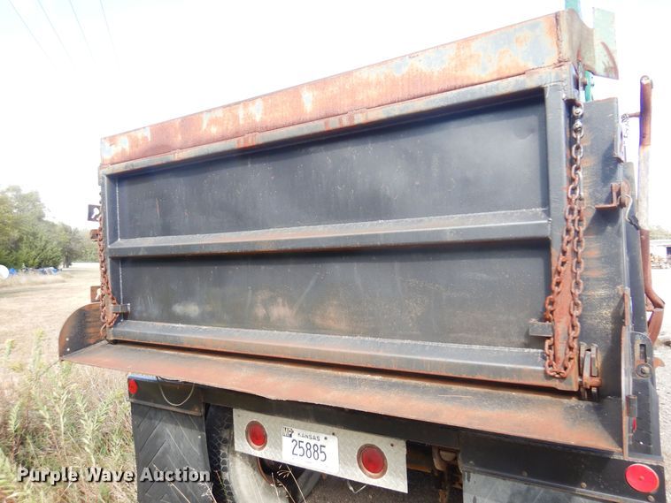 image for item KD9186 1994 Shop built  end dump pup trailer