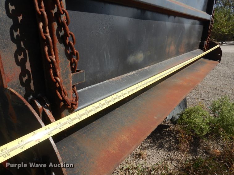 image for item KD9186 1994 Shop built  end dump pup trailer