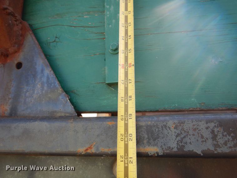 image for item KD9186 1994 Shop built  end dump pup trailer