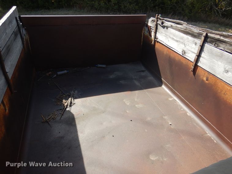 image for item KD9186 1994 Shop built  end dump pup trailer