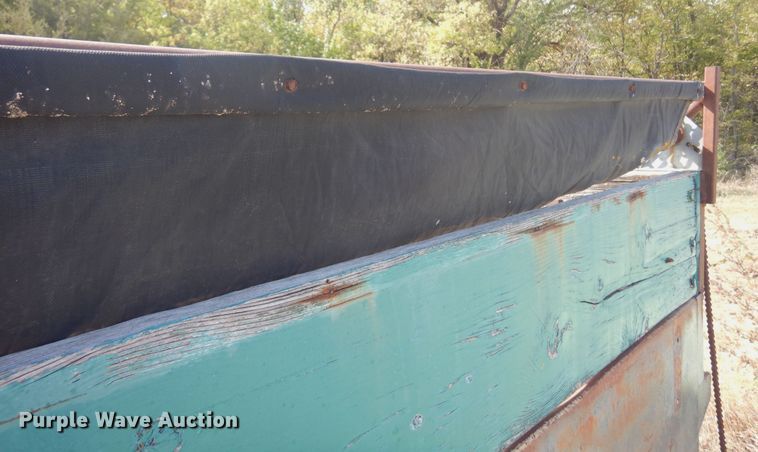 image for item KD9186 1994 Shop built  end dump pup trailer