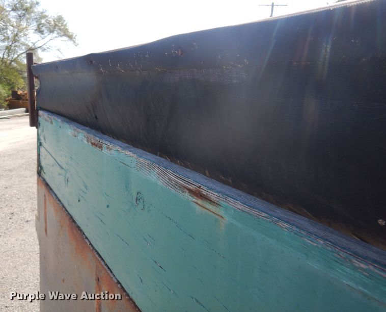 image for item KD9186 1994 Shop built  end dump pup trailer