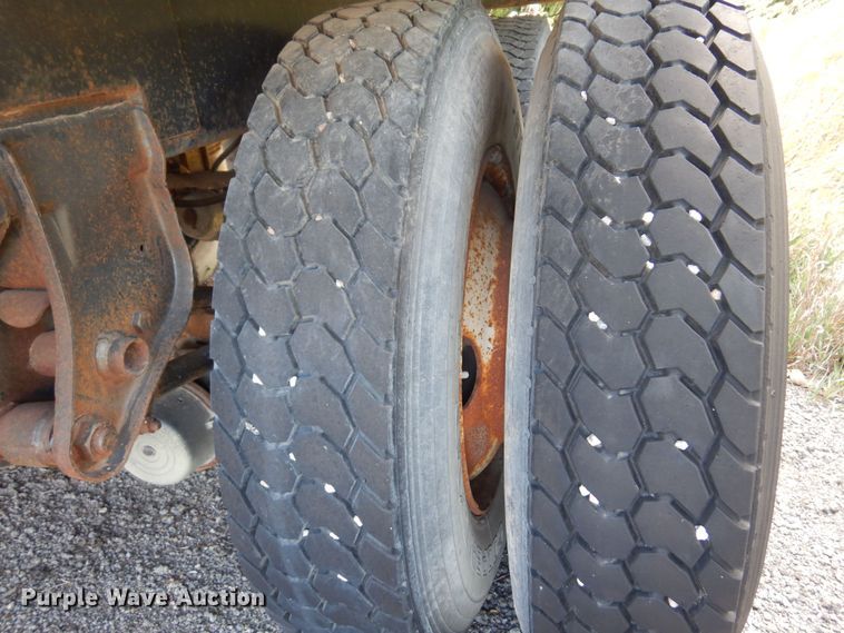 image for item KD9186 1994 Shop built  end dump pup trailer