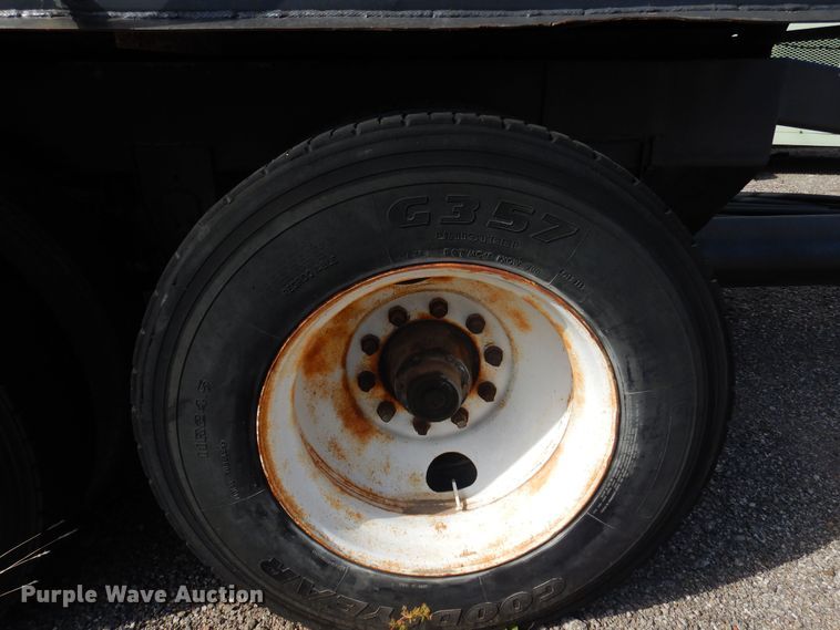 image for item KD9186 1994 Shop built  end dump pup trailer