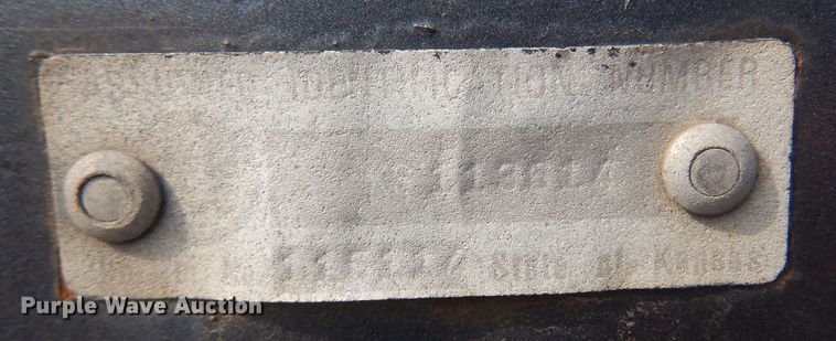 image for item KD9186 1994 Shop built  end dump pup trailer