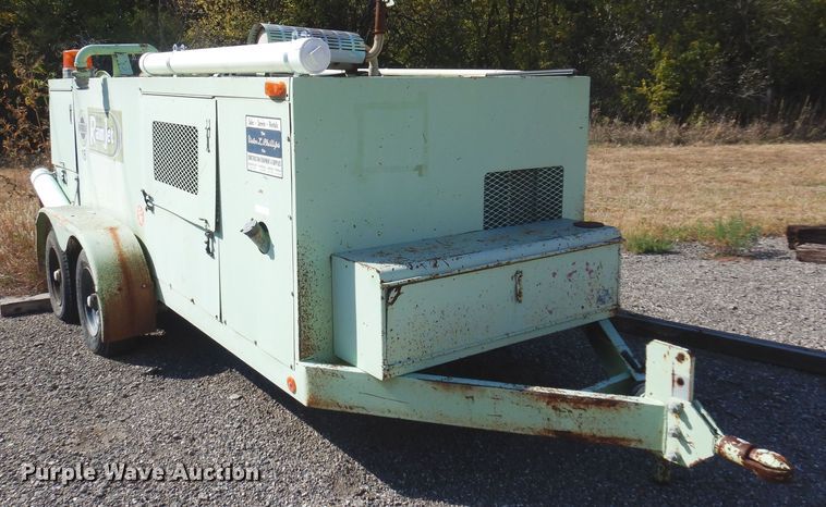 image for item KD9187 Myers Ramjet  sewer jetter trailer