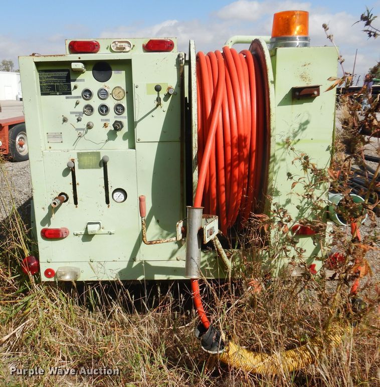 image for item KD9187 Myers Ramjet  sewer jetter trailer