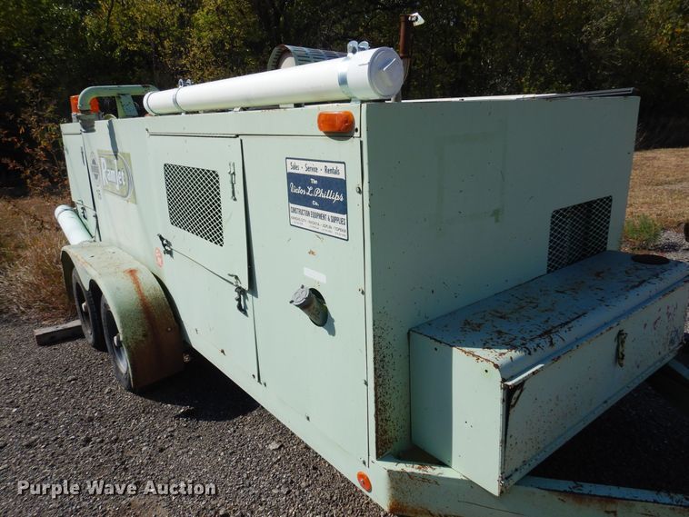 image for item KD9187 Myers Ramjet  sewer jetter trailer