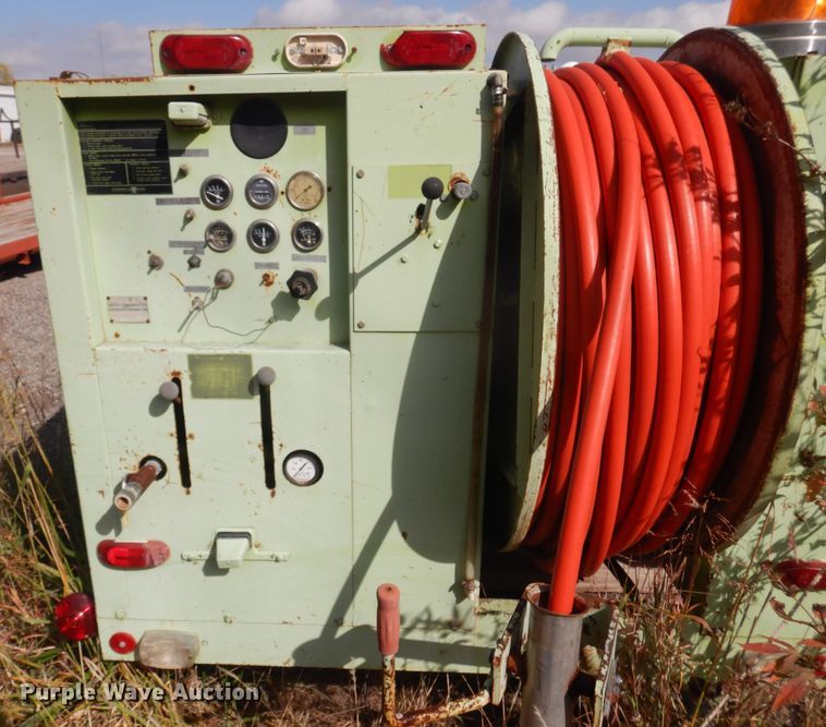 image for item KD9187 Myers Ramjet  sewer jetter trailer