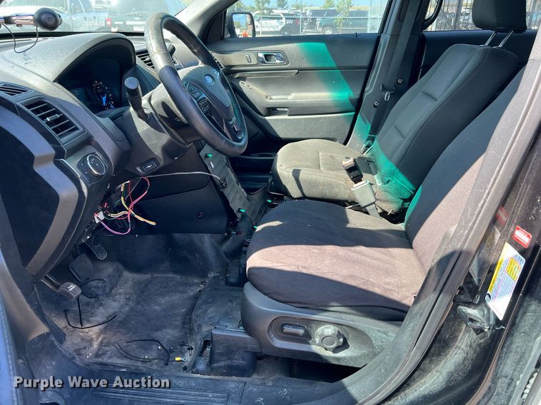 image for item LF9450 2016 Ford Explorer Police Interceptor  SUV