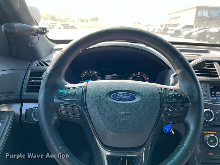 image for item LF9450 2016 Ford Explorer Police Interceptor  SUV