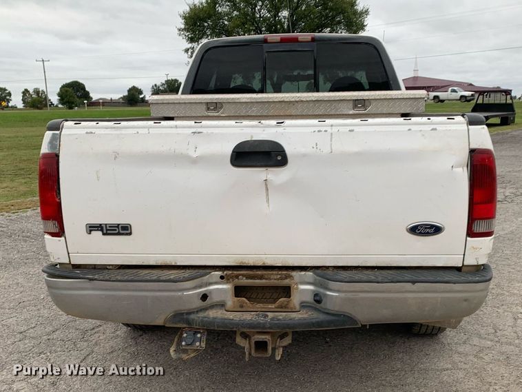 image for item LH9672 2000 Ford F150  SuperCab pickup truck