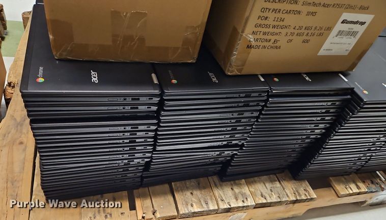 image for item LM9247 Acer  Approximately 500 Acer C7318T N15Q8 Chromebooks