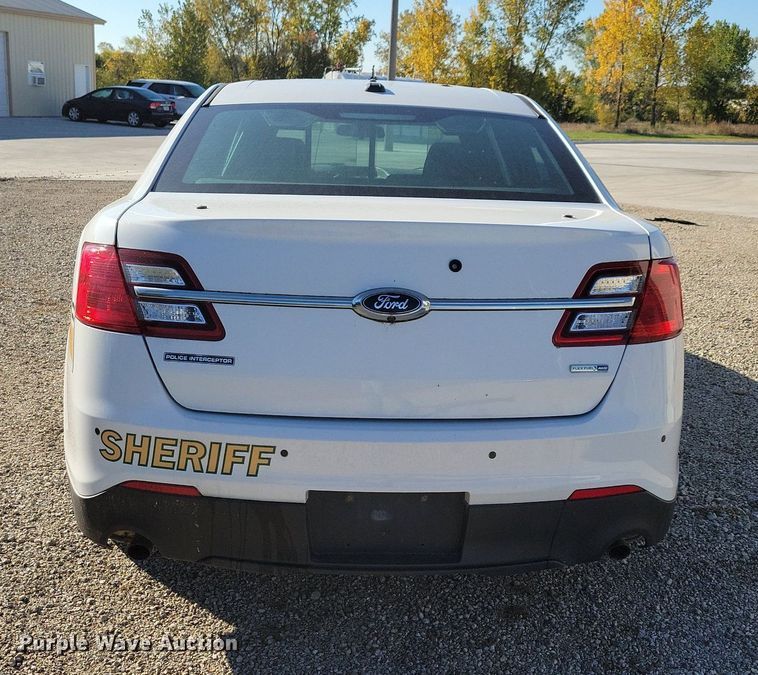 image for item LO9846 2018 Ford Taurus Police Interceptor