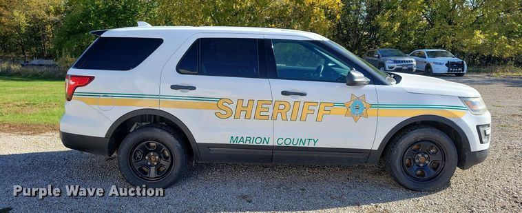 image for item LO9847 2017 Ford Explorer Police Interceptor  SUV