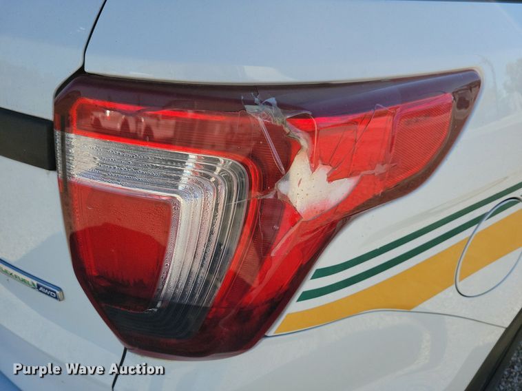 image for item LO9847 2017 Ford Explorer Police Interceptor  SUV