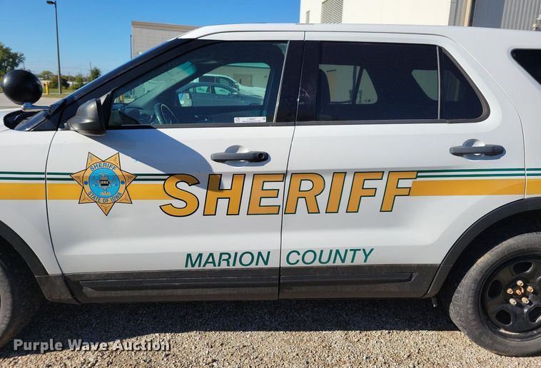 image for item LO9847 2017 Ford Explorer Police Interceptor  SUV