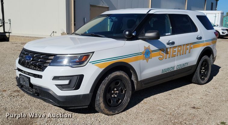 image for item LO9848 2019 Ford Explorer Police Interceptor  SUV