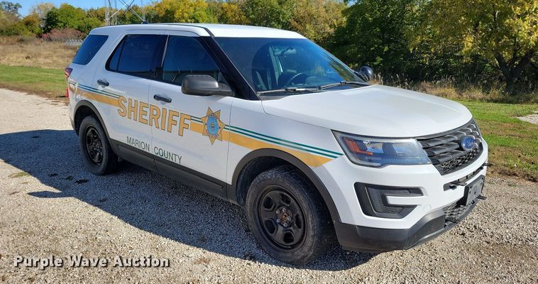 image for item LO9848 2019 Ford Explorer Police Interceptor  SUV