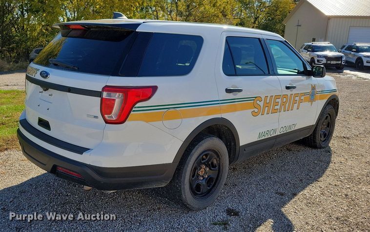 image for item LO9848 2019 Ford Explorer Police Interceptor  SUV