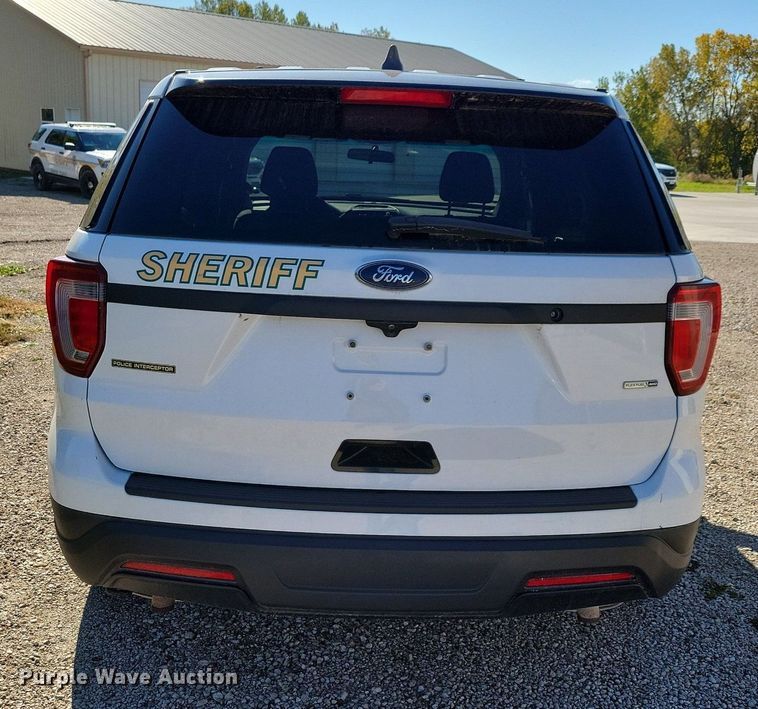 image for item LO9848 2019 Ford Explorer Police Interceptor  SUV