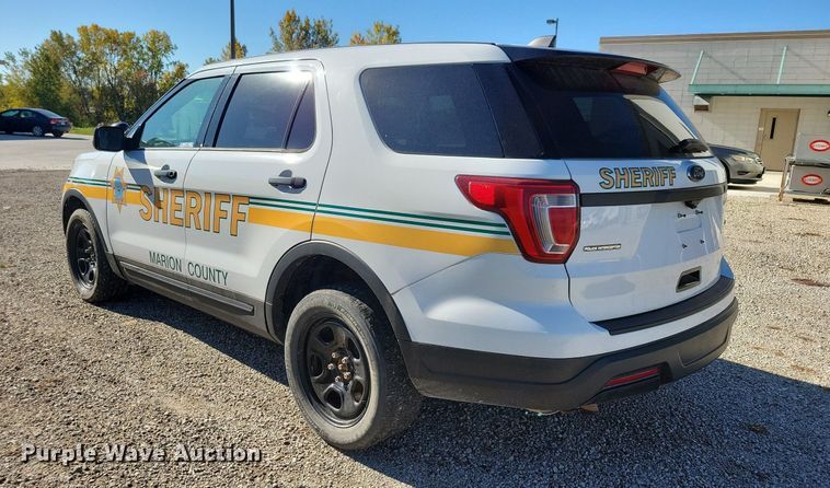 image for item LO9848 2019 Ford Explorer Police Interceptor  SUV