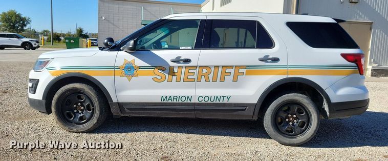 image for item LO9848 2019 Ford Explorer Police Interceptor  SUV