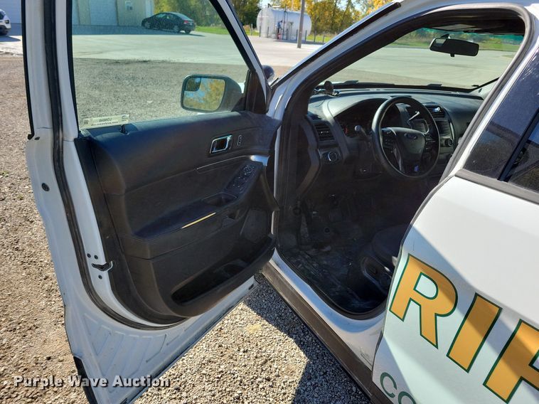 image for item LO9848 2019 Ford Explorer Police Interceptor  SUV