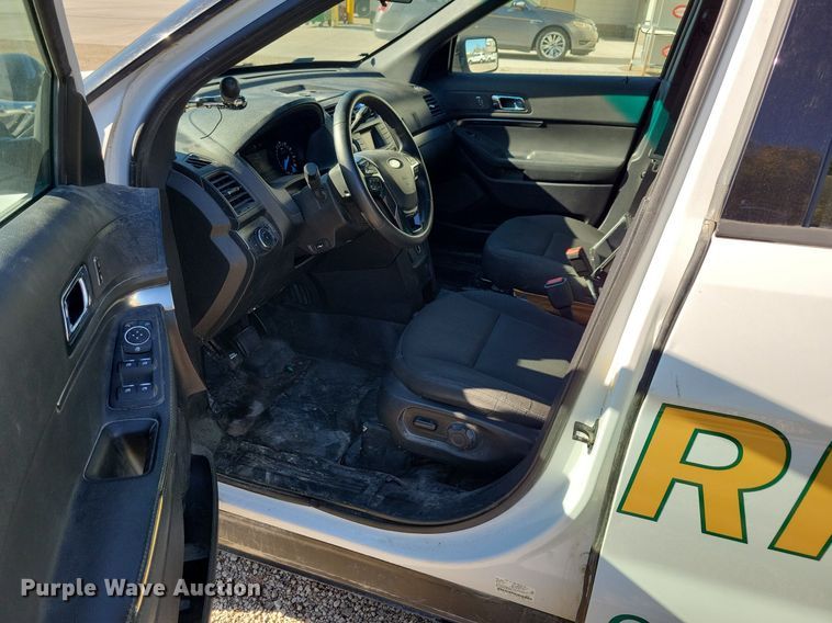 image for item LO9848 2019 Ford Explorer Police Interceptor  SUV