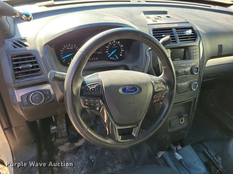 image for item LO9848 2019 Ford Explorer Police Interceptor  SUV