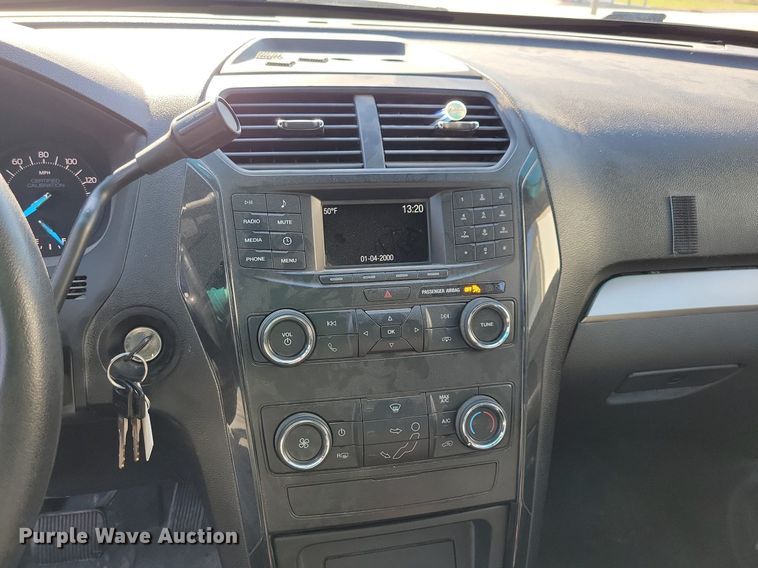 image for item LO9848 2019 Ford Explorer Police Interceptor  SUV