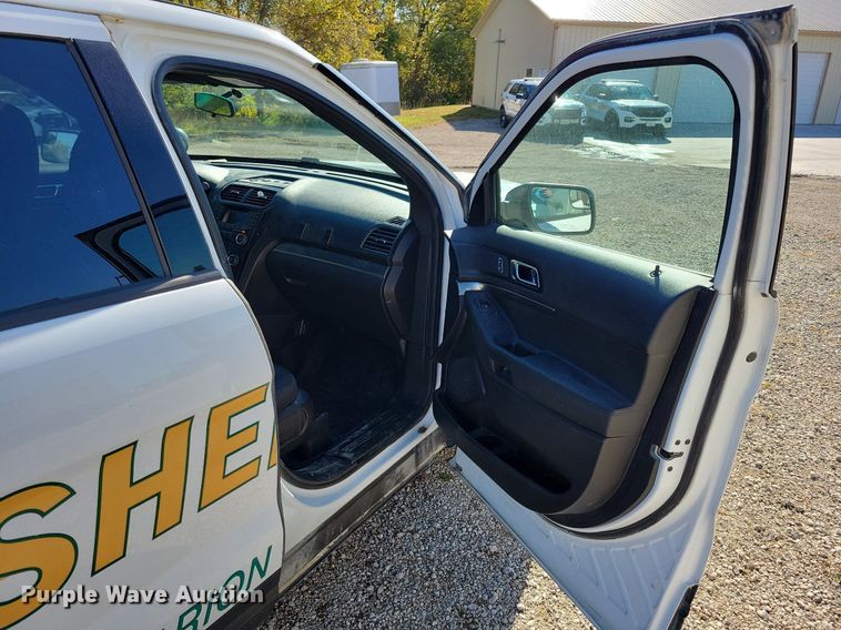 image for item LO9848 2019 Ford Explorer Police Interceptor  SUV