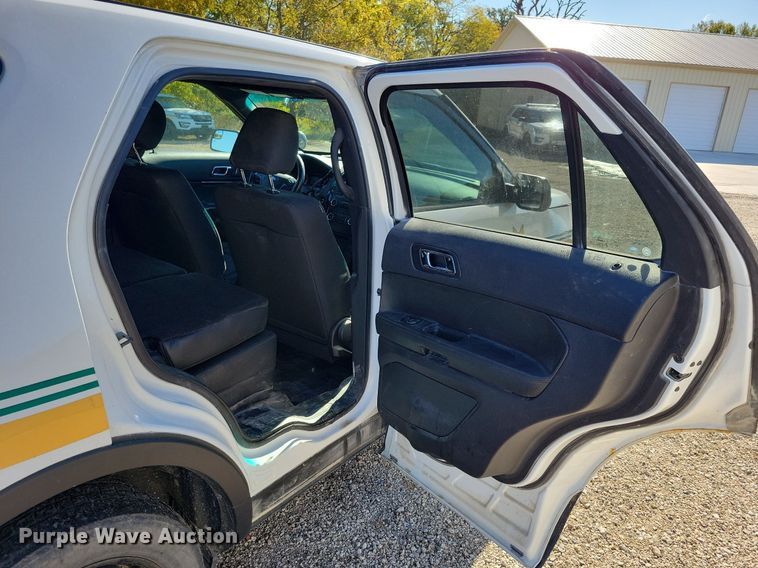 image for item LO9848 2019 Ford Explorer Police Interceptor  SUV